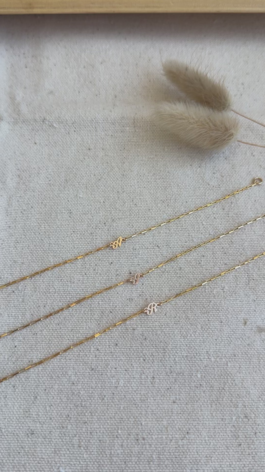Initial Bracelet